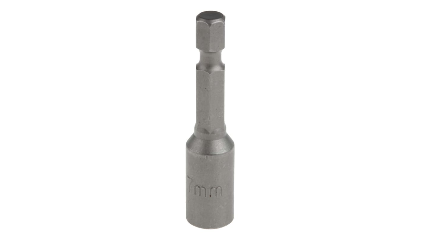 RS PRO Hexagon Socket Screwdriver Bit, 7 mm Tip