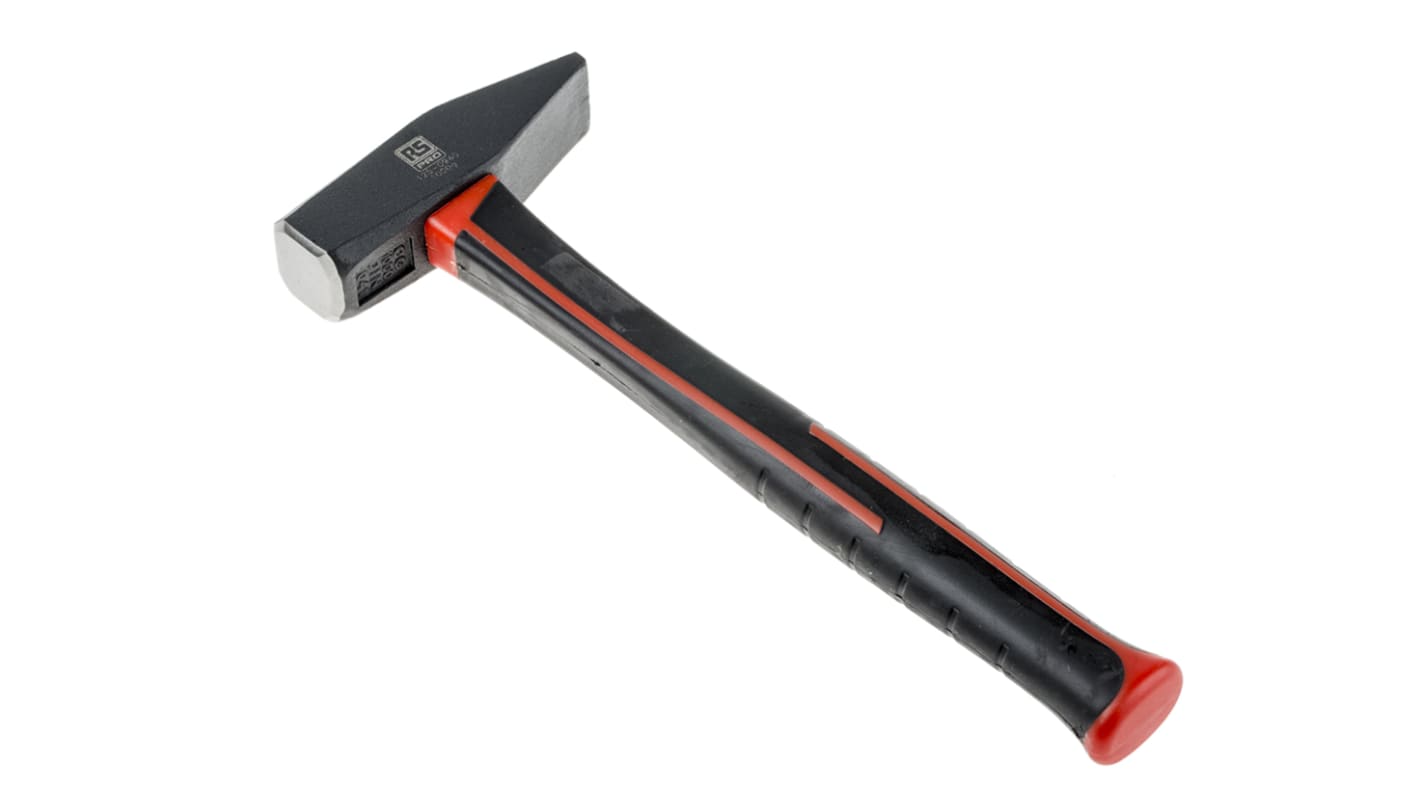 RS PRO Carbon Steel with Fibreglass Handle, 1kg