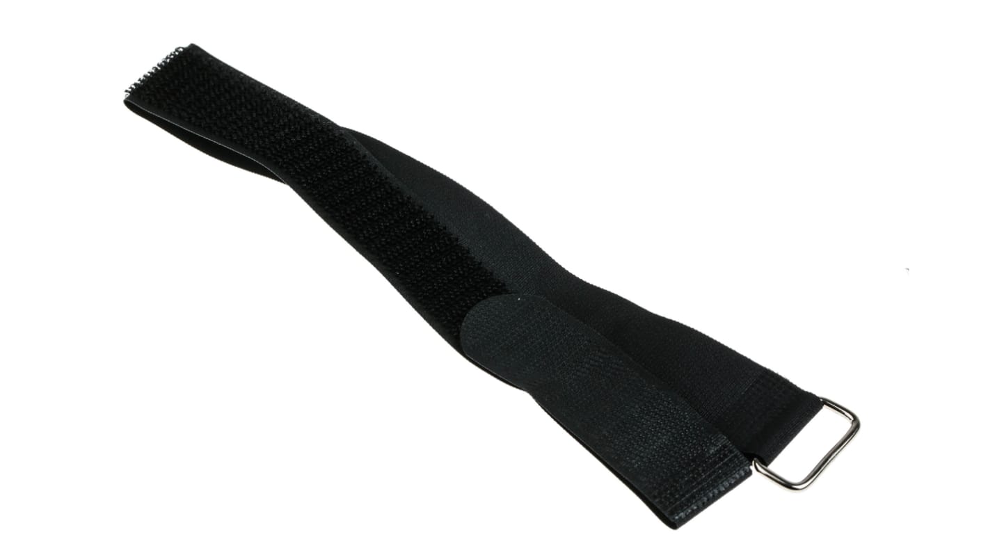 RS PRO Sort2 ESD-strop3, Længde: 508mm12, Bredde: 25.4mm13, Tykkelse: 0.5mm14