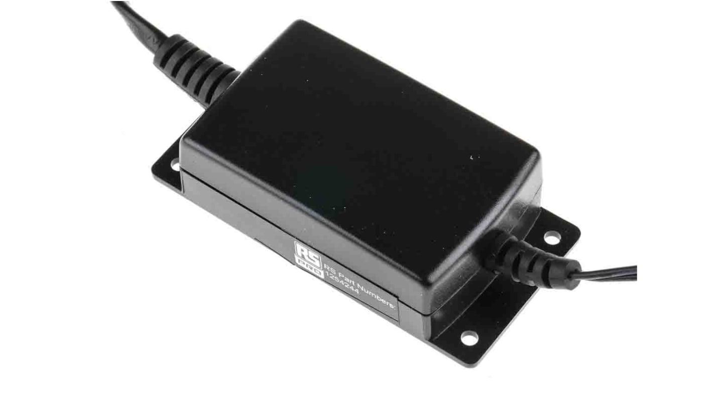 RS PRO 12V dc AC/DC-adapter, 0 → 1A, 12W