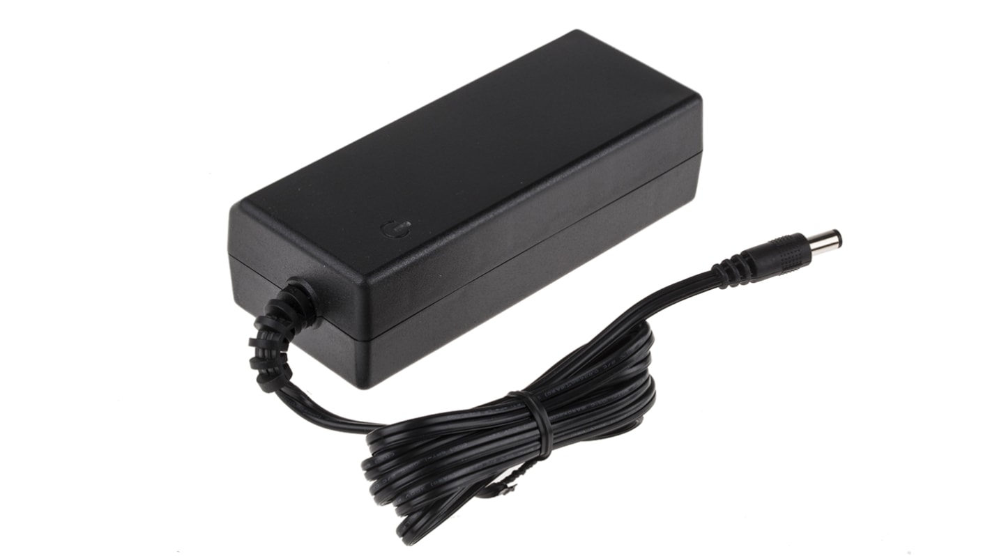 RS PRO 63W Plug-In AC/DC Adapter 24V dc Output, 2.6A Output