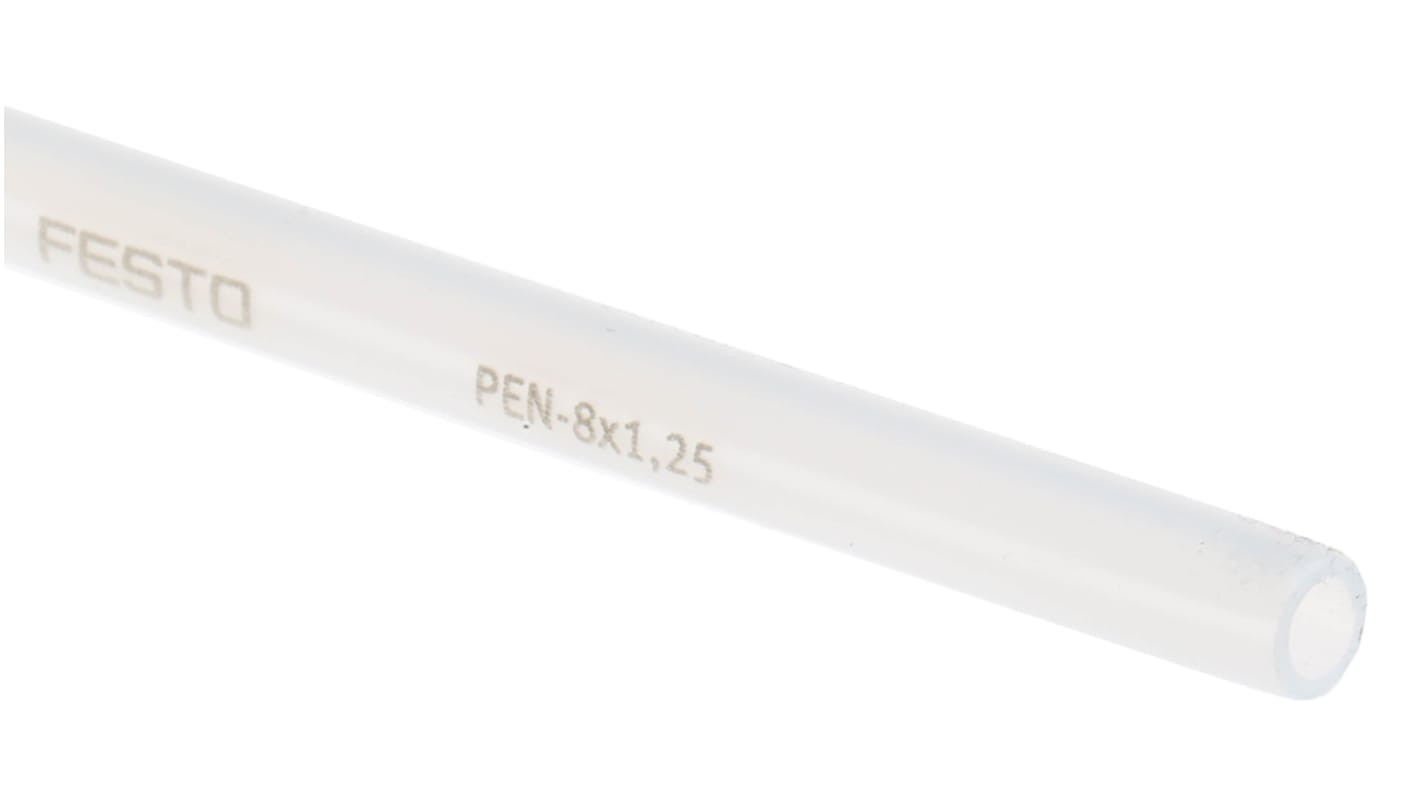 Festo PEN Druckluftrohr PE transparent, Innen-Ø 5.7mm / Außen 8mm x 50m bis 10 bar