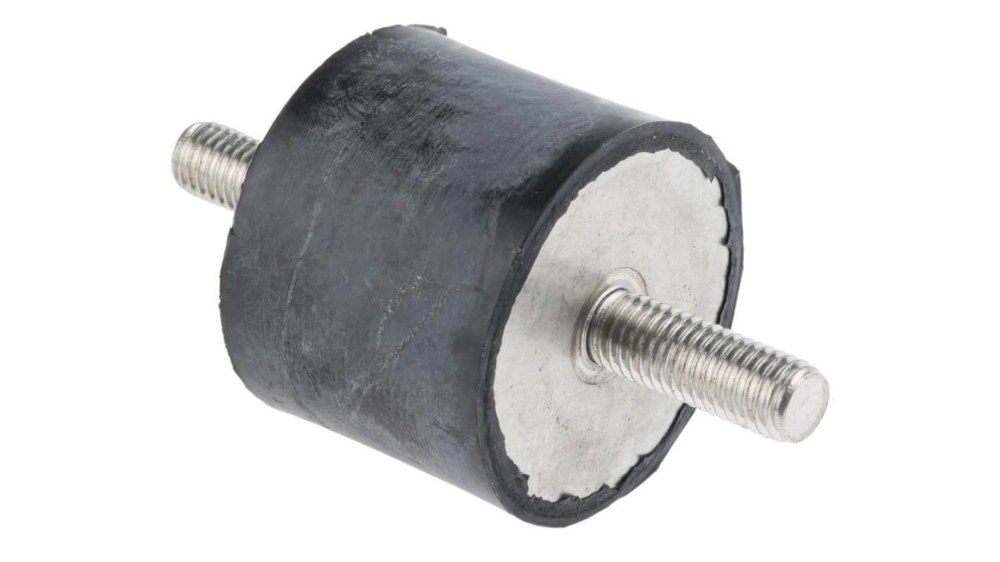 Supporto Antivibrante In Gomma - Silent Block M10/M12 - Isolatore Per Motori, Compressori, Macchinari - Foto 3