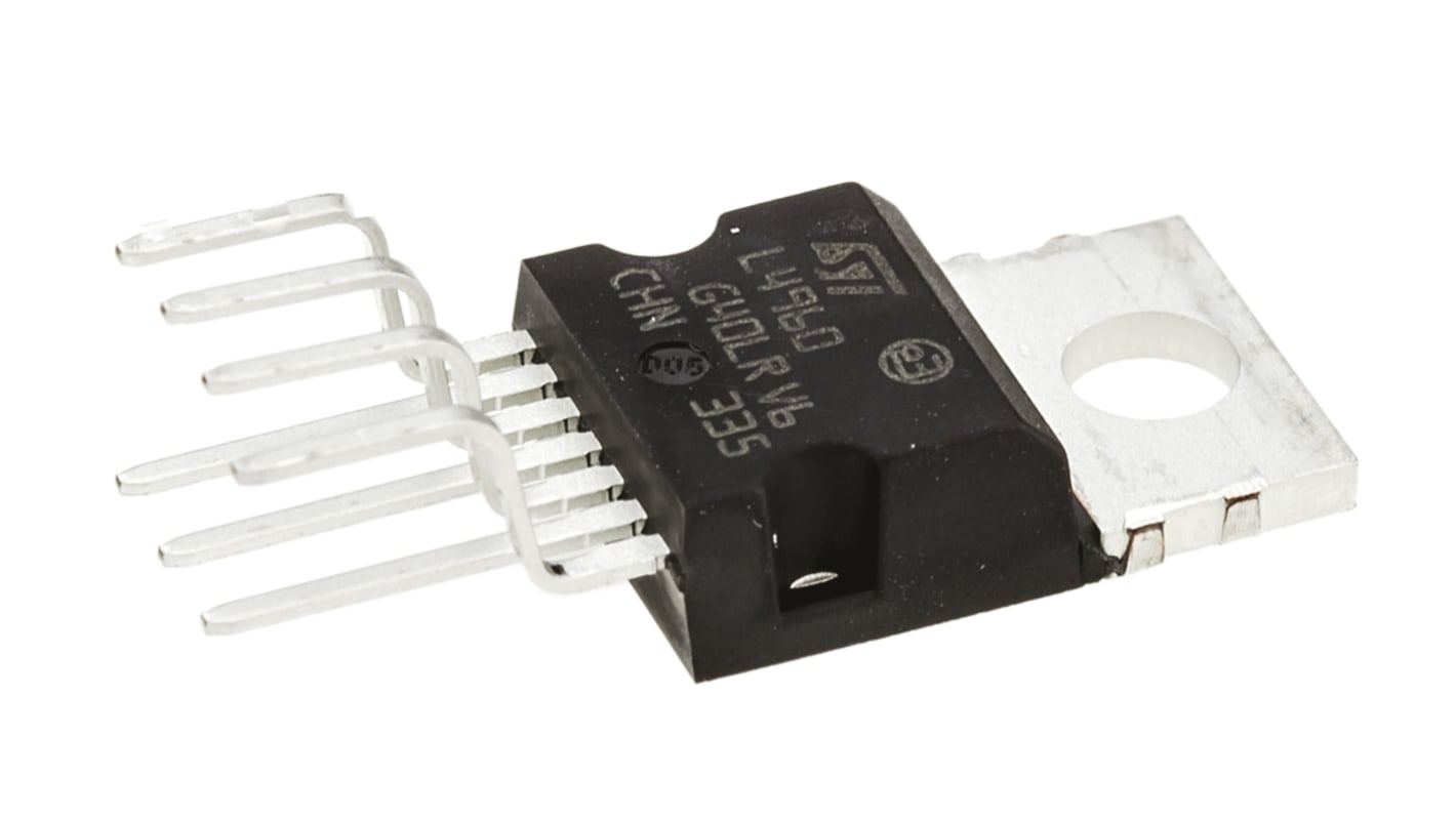 STMicroelectronics, L4960Step-Down Switching Regulator, 1-Channel Adjustable 7-Pin, HEPTAWATT V