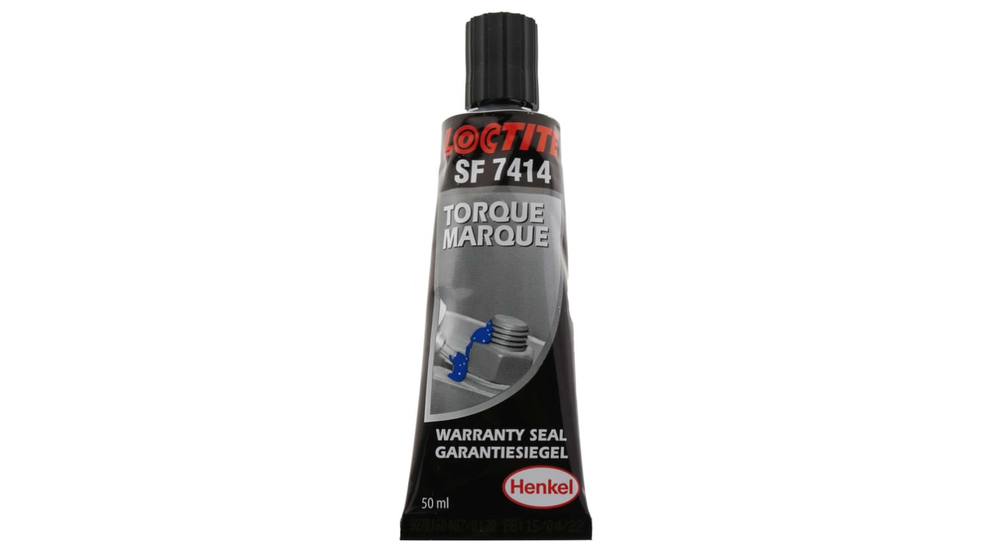 Loctite SF 7414 Schraubensicherung Paste Blau Manipulationssicherer Siegellack, Tube 50 ml aushärtend in 24 h