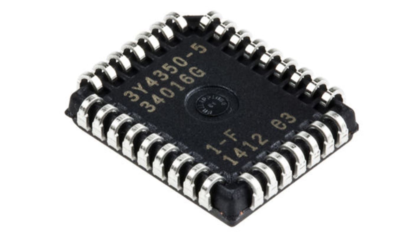 EPROM AT27C010-45JU 1Mbit, 128 K x 8 bit, 45ns, 32-tüskés, PLCC