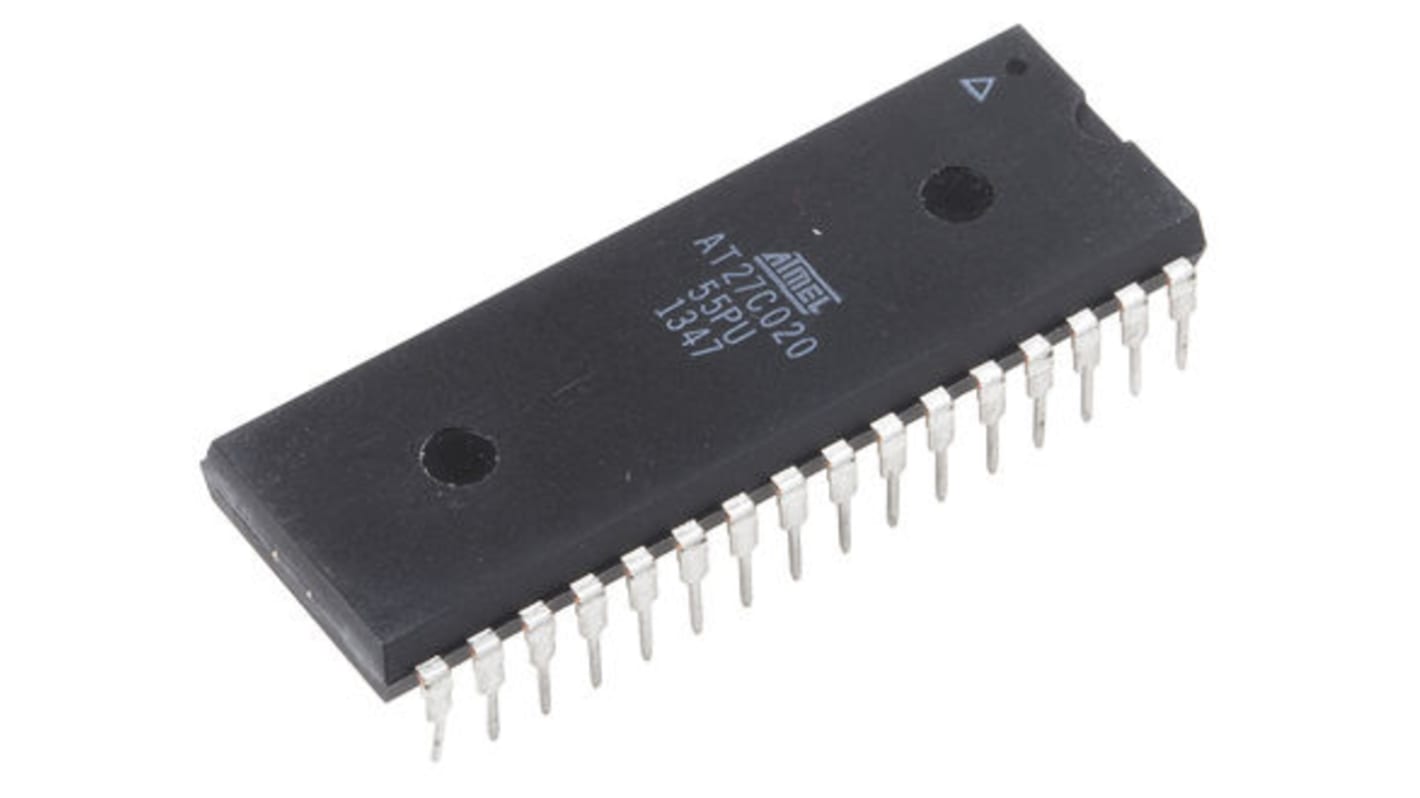 EPROM AT27C020-55PU, 2Mbit 256K x 8 bitůů 55ns, počet kolíků: 32, PDIP