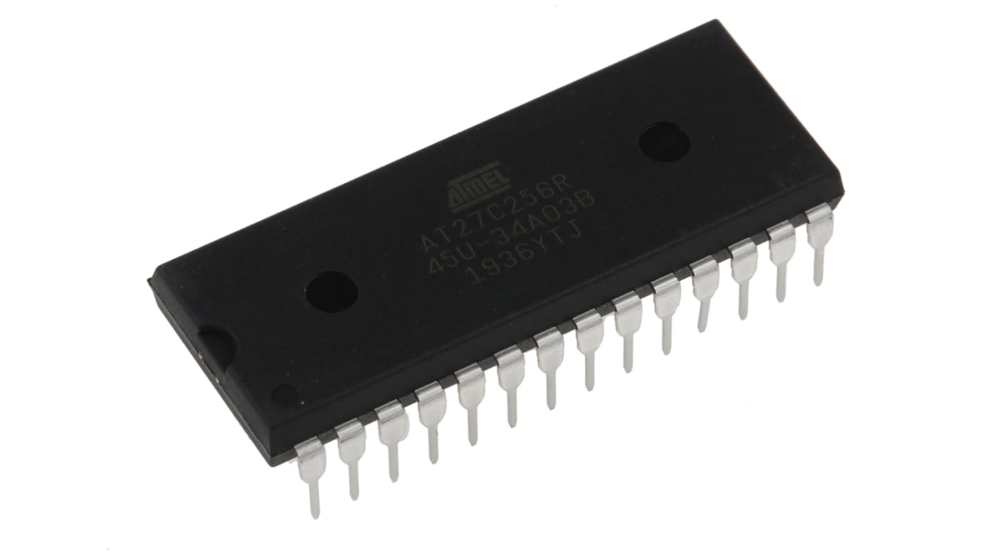 Microchip EPROM 256kbit 32K x 8 bit 45ns PDIP 28-Pin OTP THT
