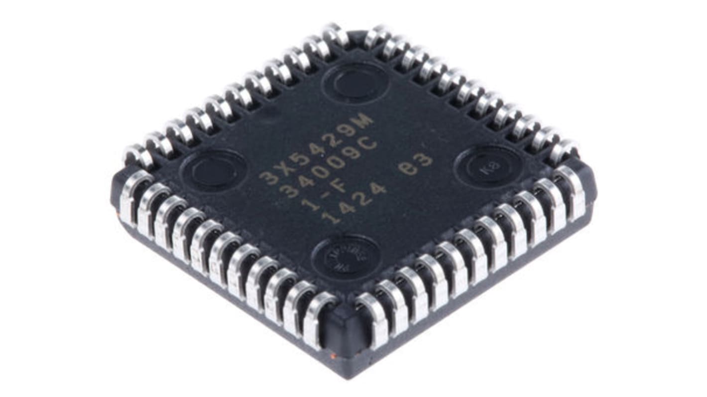 EPROM AT27C4096-55JU, 4Mbit, 256K x 16 bit, 55ns, PLCC 44 Pin