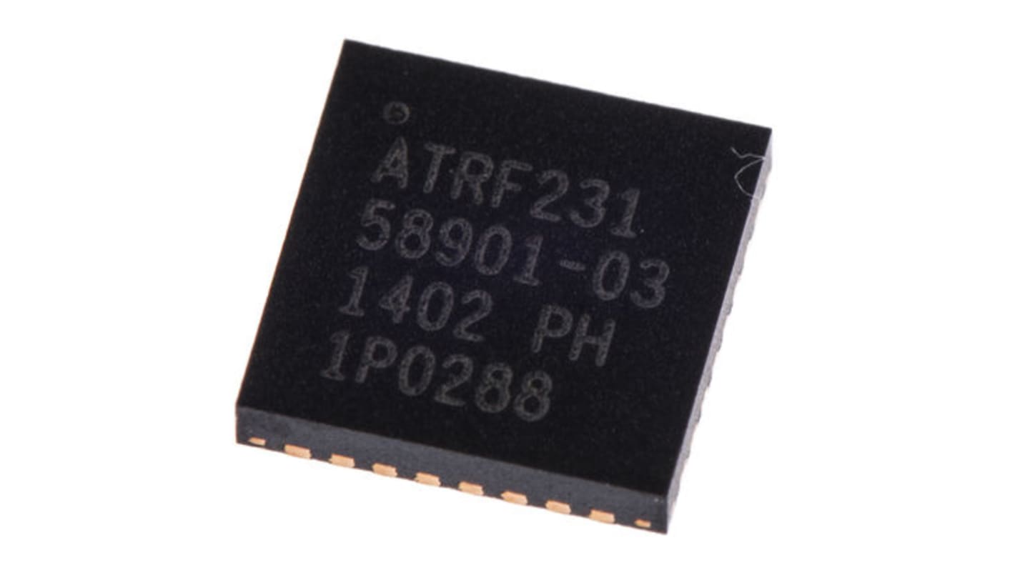 Microchip HF Transceiver-IC Offset-QPSK, QFN 32-Pin 5 x 5 x 1mm SMD