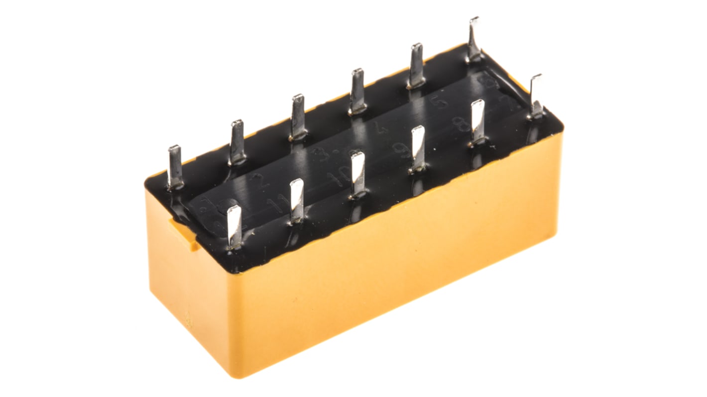 S2DC5V Panasonic PCB Mount Power Relay, 5V dc Coil, 4A Switching