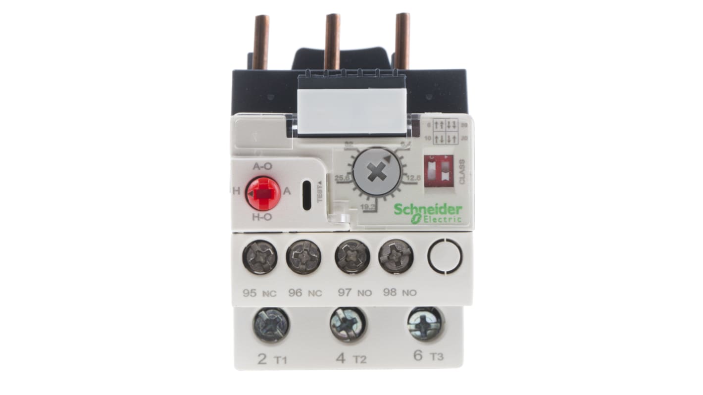 Relais de surcharge thermique Schneider Electric LR9D, 6,4 → 32 A, 660 V (circuit de signalisation), 690 V