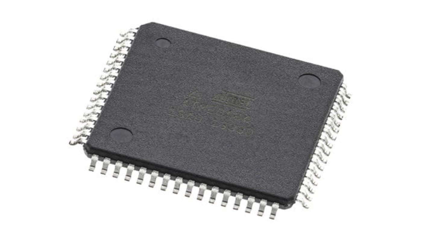 Microchip ATMEGA64-16AU, 8bit AVR Microcontroller, ATmega, 16MHz, 64 kB Flash, 64-Pin TQFP