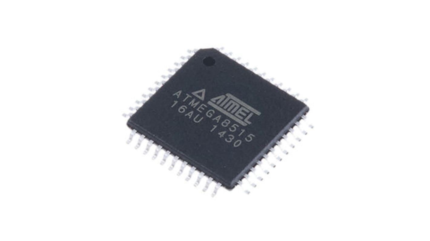 Microchip ATMEGA8515-16AU, 8bit AVR Microcontroller, ATmega, 16MHz, 8 kB Flash, 44-Pin TQFP