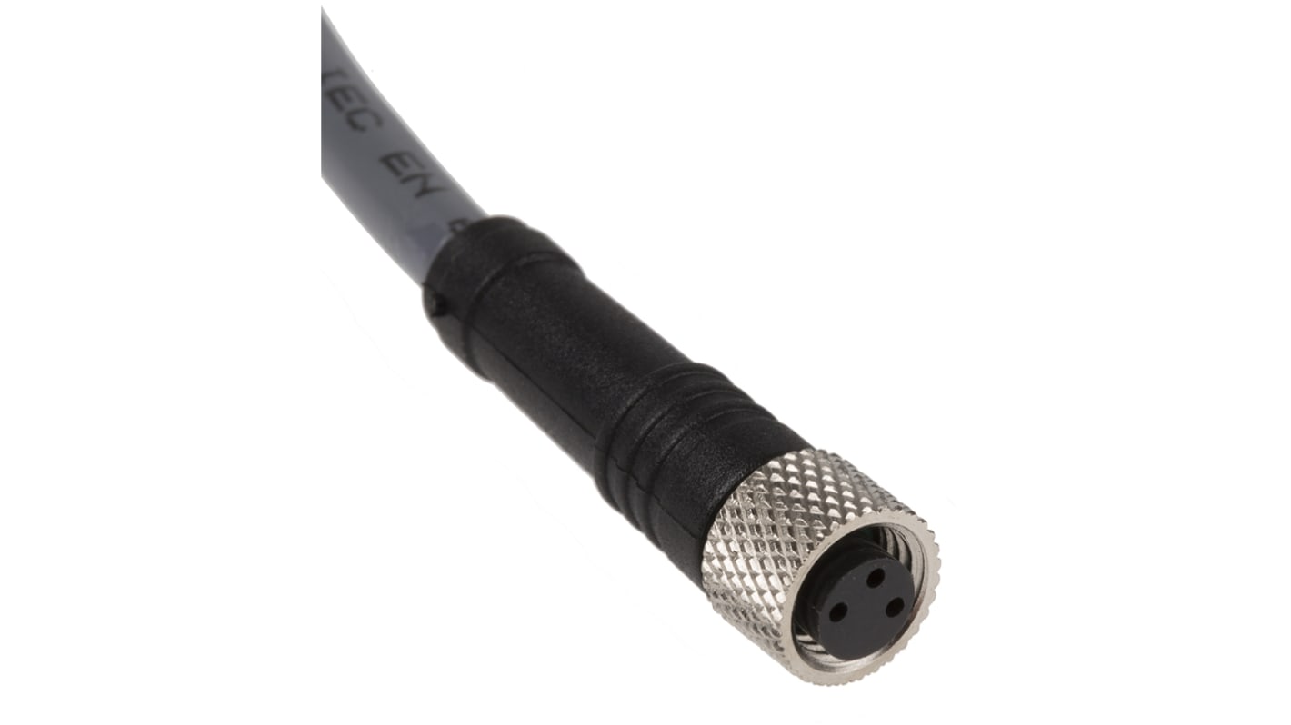 Cable de conexión Alpha Wire, long. 3m, 600 V ac, 2.2 A, IP67, IP68
