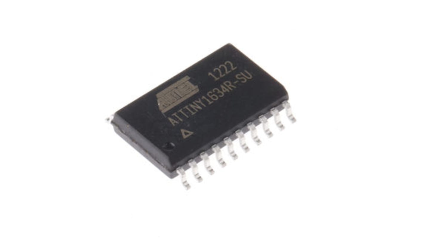 Microchip Mikrocontroller ATtiny1634 AVR 8bit SMD 16 KB SOIC 20-Pin 12MHz 1 kB RAM