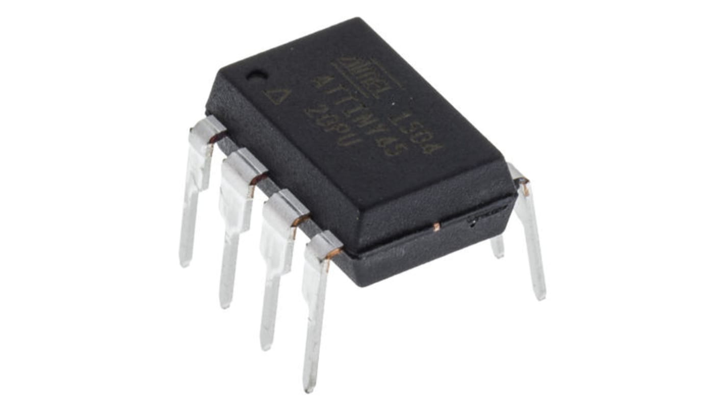 Microchip マイコン AVR, 8-Pin PDIP ATTINY45-20PU