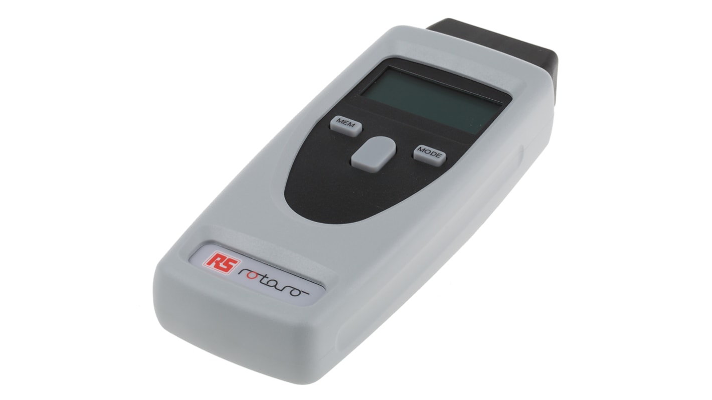 RS PRO LCD Tachometer, 1U/min → 99999U/min, ±0,02 %