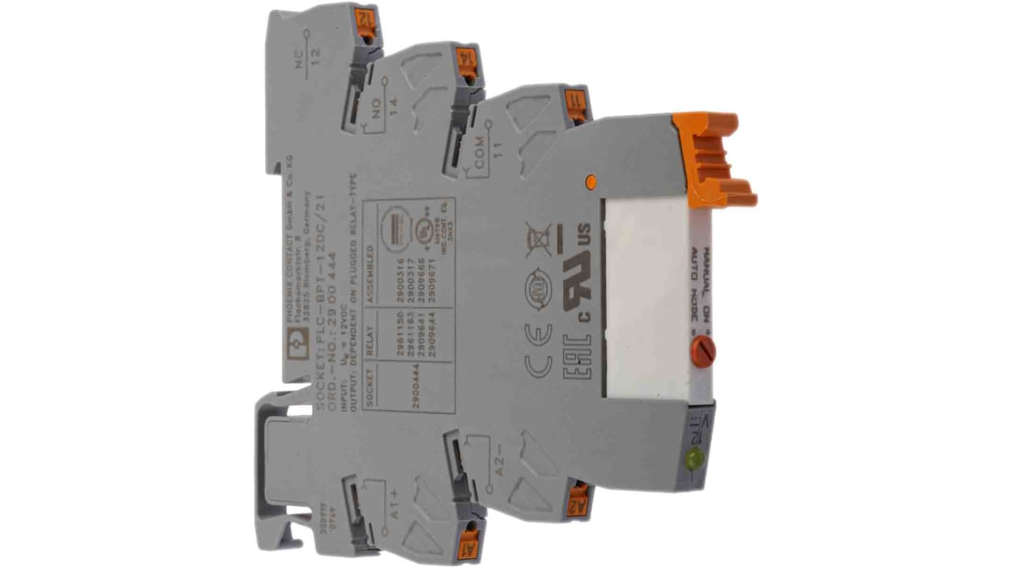 2909666 Phoenix Contact PLCRPT 12DC/21/MS Series Interface Relay