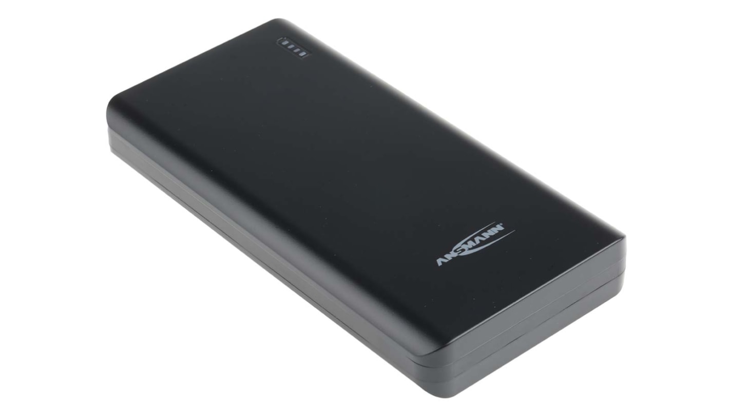 Przenośna ładowarka Power Bank, Micro USB, 2.5A, USB, 5V, 20800mAh, porty: 2