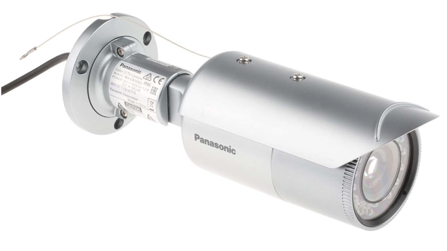 Panasonic WV Analogue Indoor, Outdoor CCTV Camera, 650 TVL Resolution