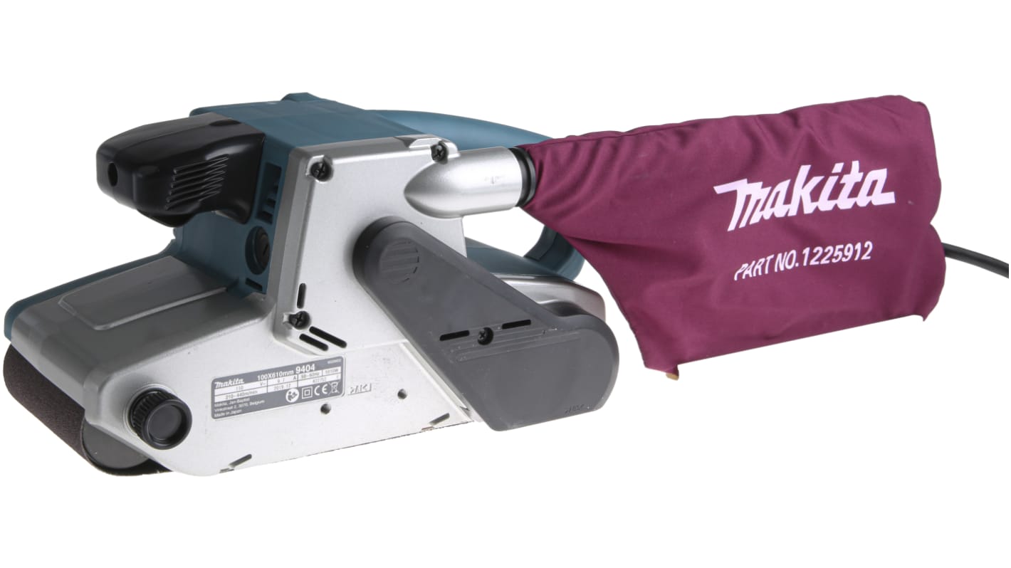 Makita 9404 1.01kW Belt Sander with 100 x 610mm Belt, 120V, UK Plug