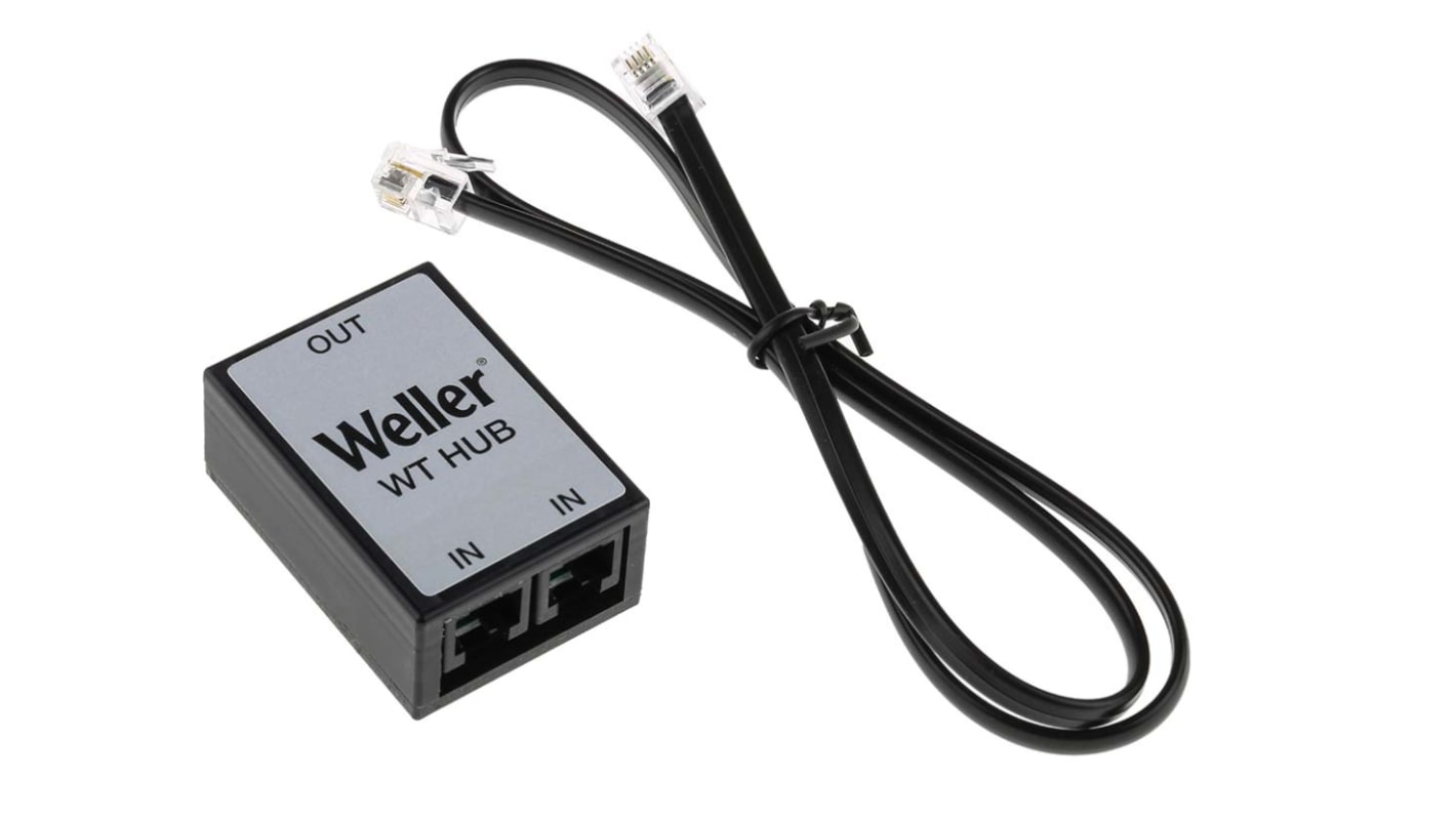 Weller Soldering Accessory WT Hub, for use with WT Soldering Stations, WX Soldering Stations