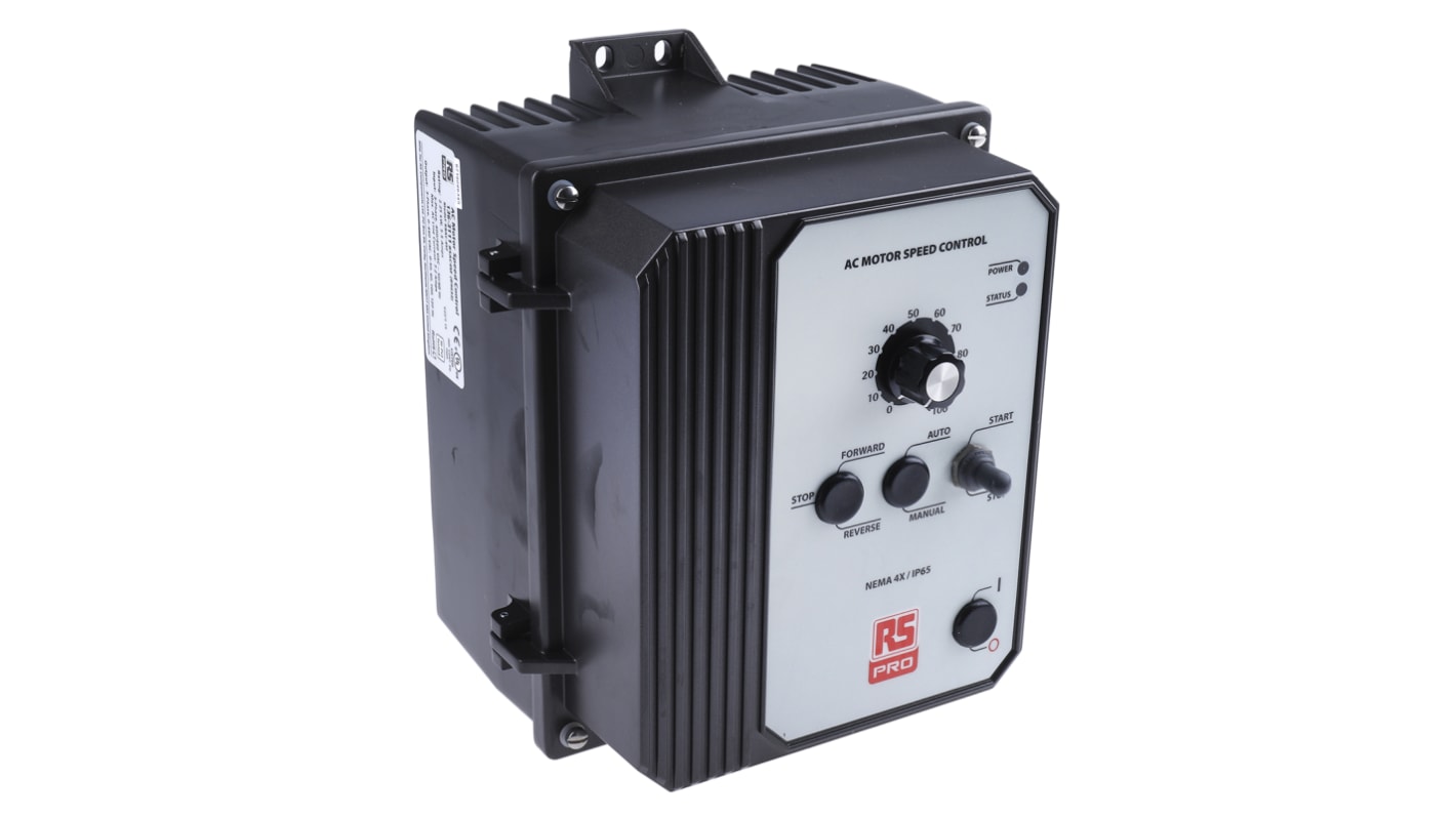 RS PRO Inverter Drive, 2.2 kW, 3 Phase, 460 V ac, 5.5 A