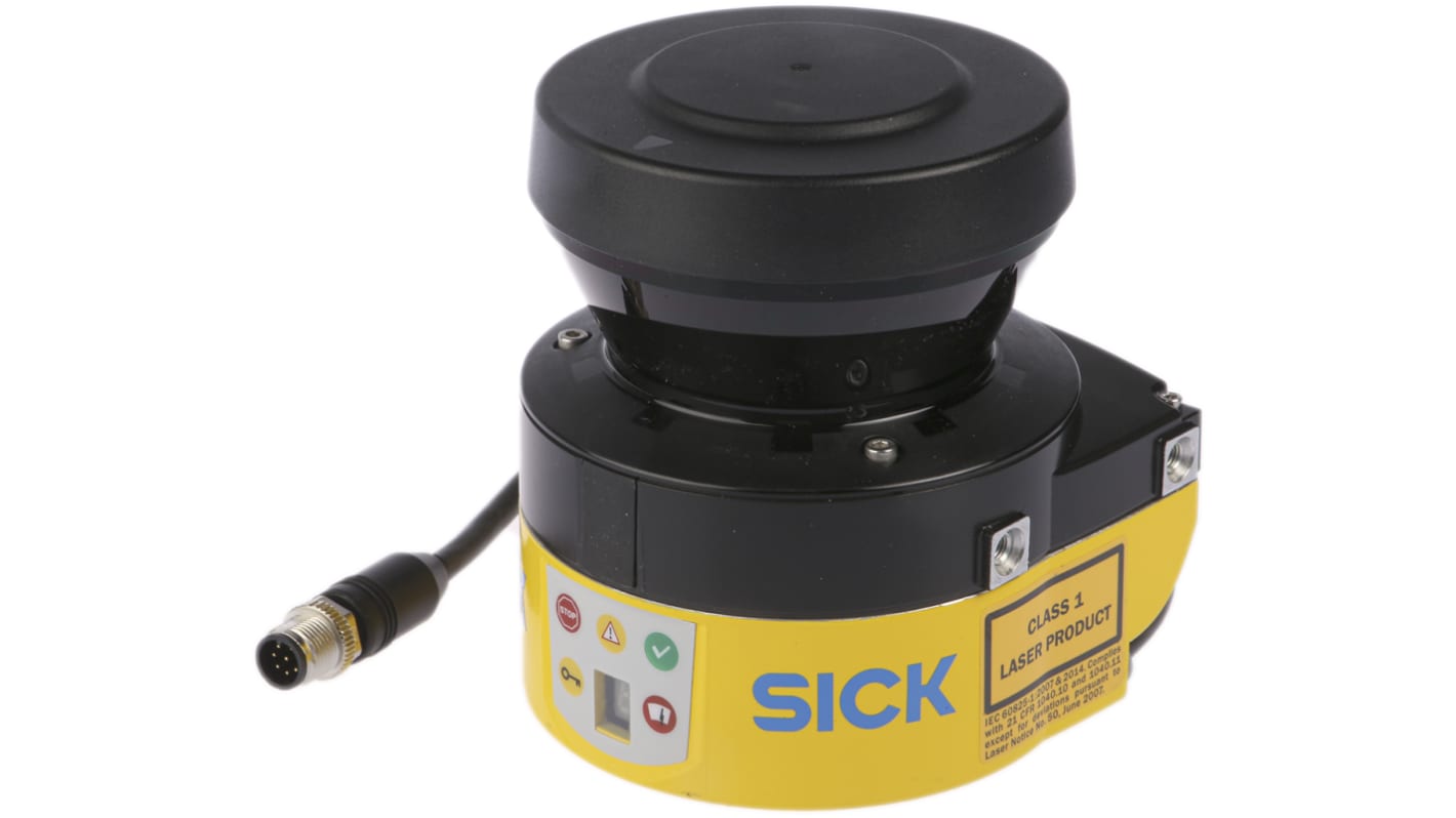 Escáner láser Sick S32B-3011BA, Escáner, 3m, 30m, 905nm, 80 ms, Conector macho M12 de 8 contactos, 102 x 105 x 116 mm,