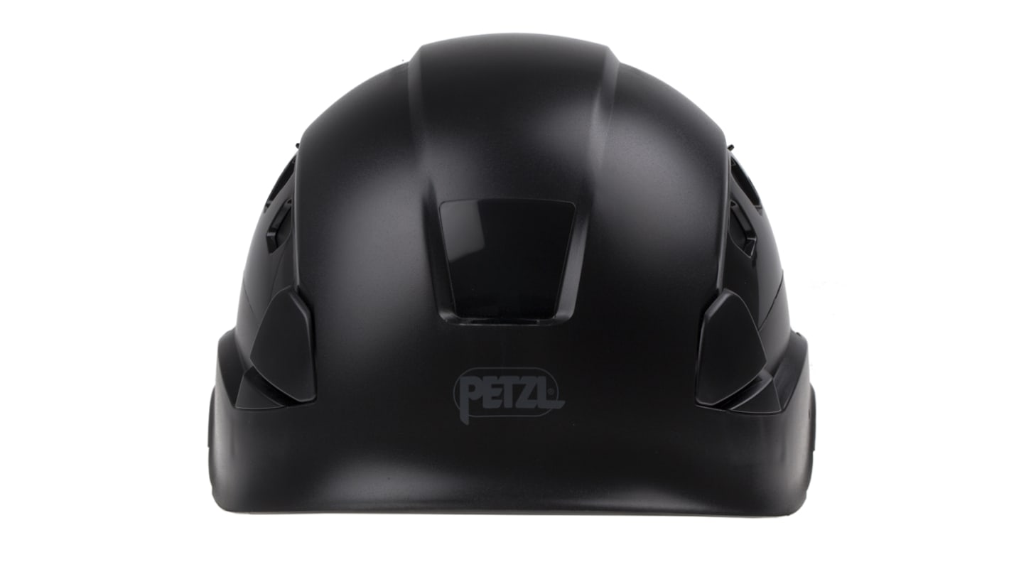 Petzl VERTEX VENT Black Helmet & Hard Hat with Chin Strap, Adjustable, Ventilated