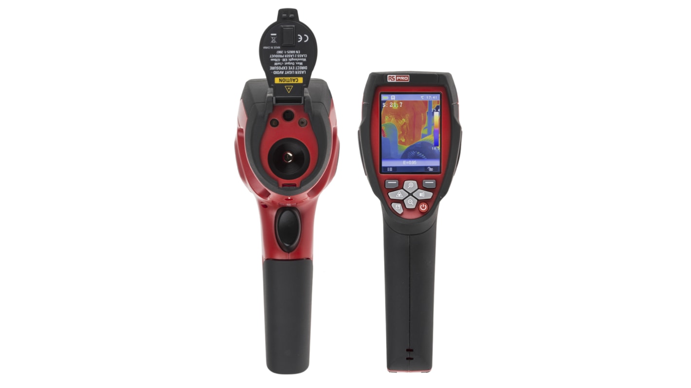 RS PRO RS730 Thermal Imaging Camera, 0 → +350 °C, 160 x 120pixel Detector Resolution