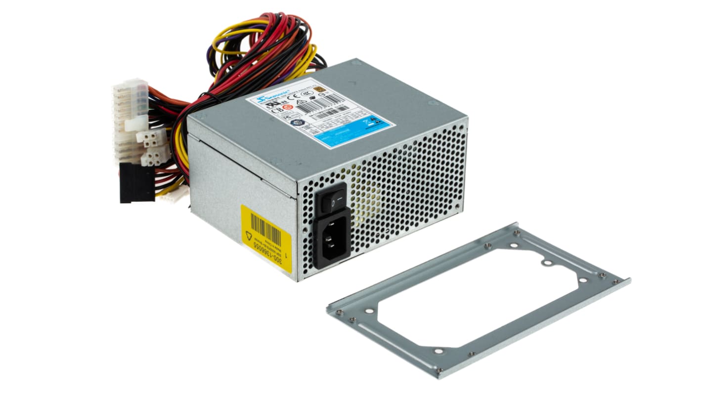 PC-strømforsyning, 300W, Indgang: 100 → 240V ac, Udgang: , Udgang: -12 V dc, 3.3 V dc, 5 V dc, 12 V dc