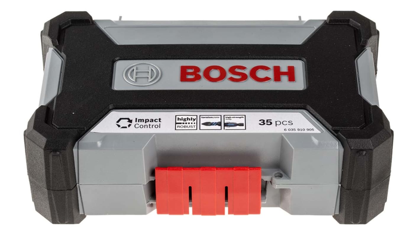 Bosch PHILLIPS®, POZIDRIV, TORX® Bitsatz schlagfest, S2 Stahl PH1, PH2, PH3, PZ2, PZ3, T15, T20, T25, T30, T40,