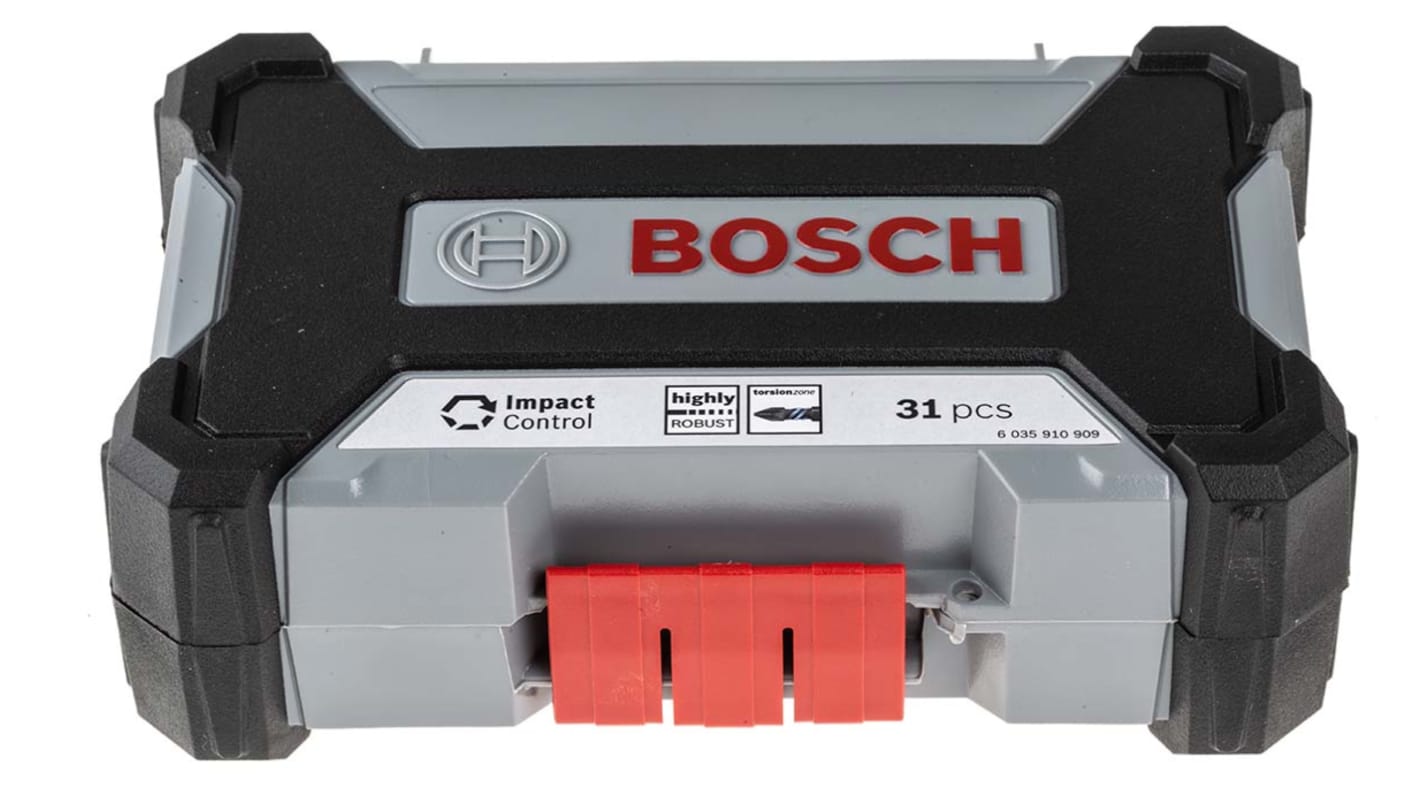 2608522366 Bosch Impact Bit Set 31 Pieces, Phillips, Pozidriv, Torx RS
