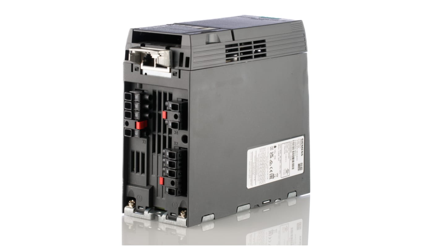 Siemens Inverter Drive, 1.5 kW, 3 Phase, 400 V ac, 6 A, 7.4 A, SINAMICS G120C Series