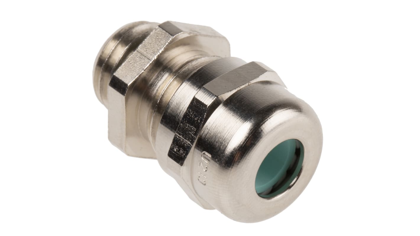 Lapp SKINTOP Series Nickel Plated Brass Cable Gland, M12 Thread, 3.5mm Min, 7mm Max, IP68