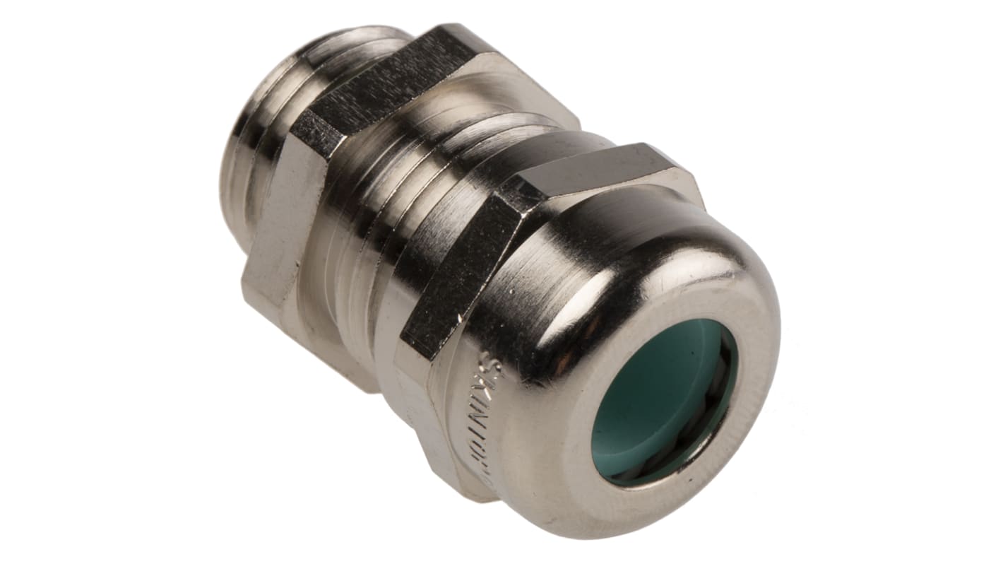 Lapp SKINTOP Series Nickel Plated Brass Cable Gland, M16 Thread, 4.5mm Min, 9mm Max, IP68