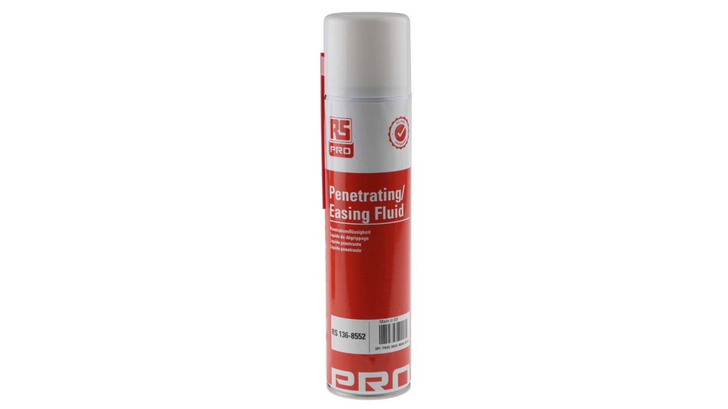 Lubrifiant RS PRO Penetrating, Aérosol 400 ml