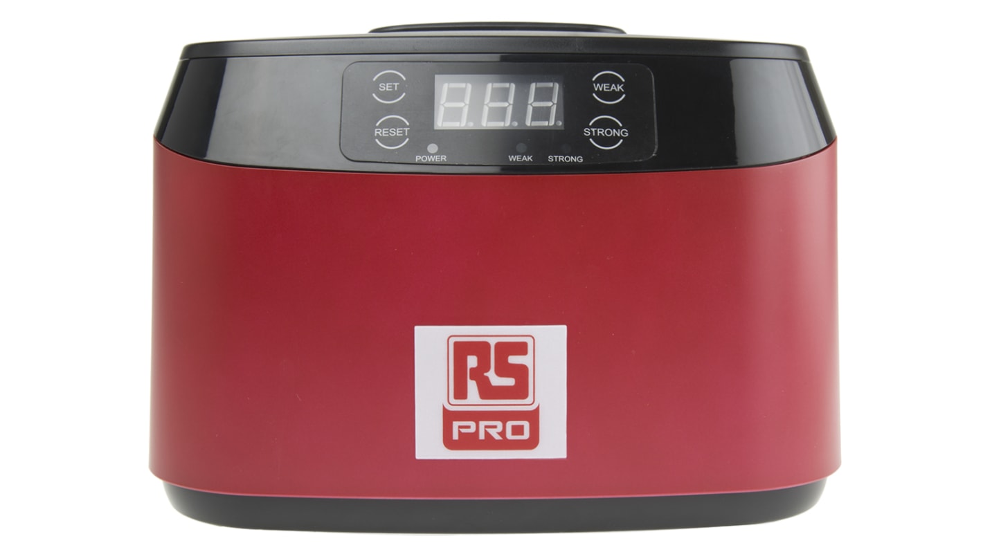 Limpiador ultrasónico RS PRO, 35 W, 70 W, 1.2L