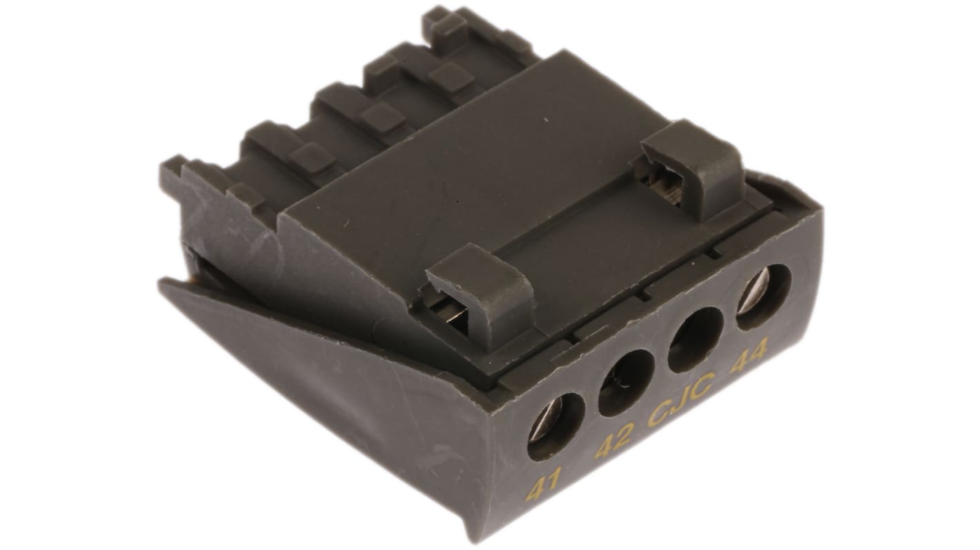 PR Electronics 5900 Series Black DIN Rail Terminal Block, 2.5mm², Screw Termination