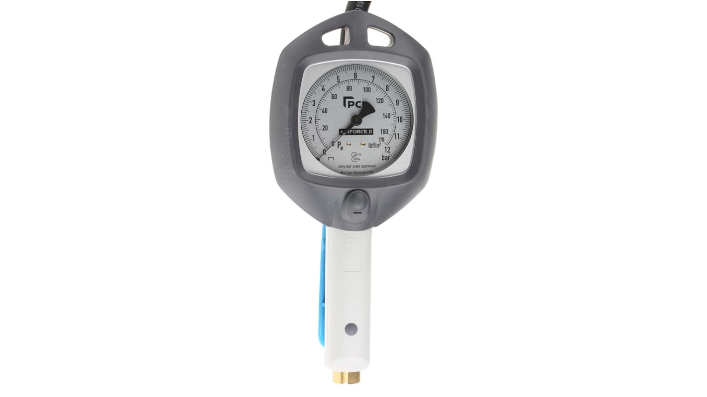 AFG1H08 | PCL Tyre Inflator, 0 → 170psi, 1/4in Air Inlet (BSP) | RS