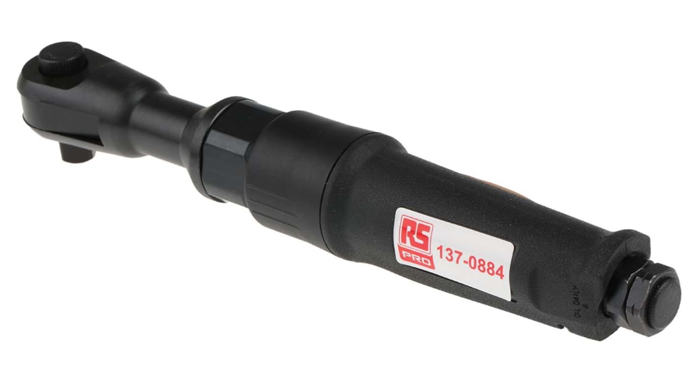 RS PRO 1/2 in Air Ratchet, 160rpm, 95Nm