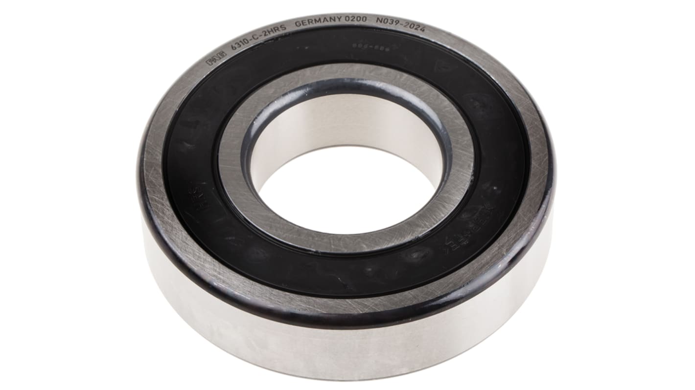 FAG 6310-C-2HRS Single Row Deep Groove Ball Bearing- Both Sides Sealed 50mm I.D, 110mm O.D