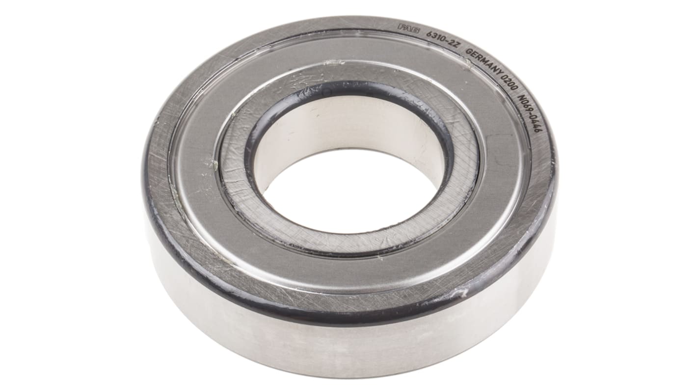 FAG 6310-C-2Z Single Row Deep Groove Ball Bearing- Both Sides Shielded 50mm I.D, 110mm O.D