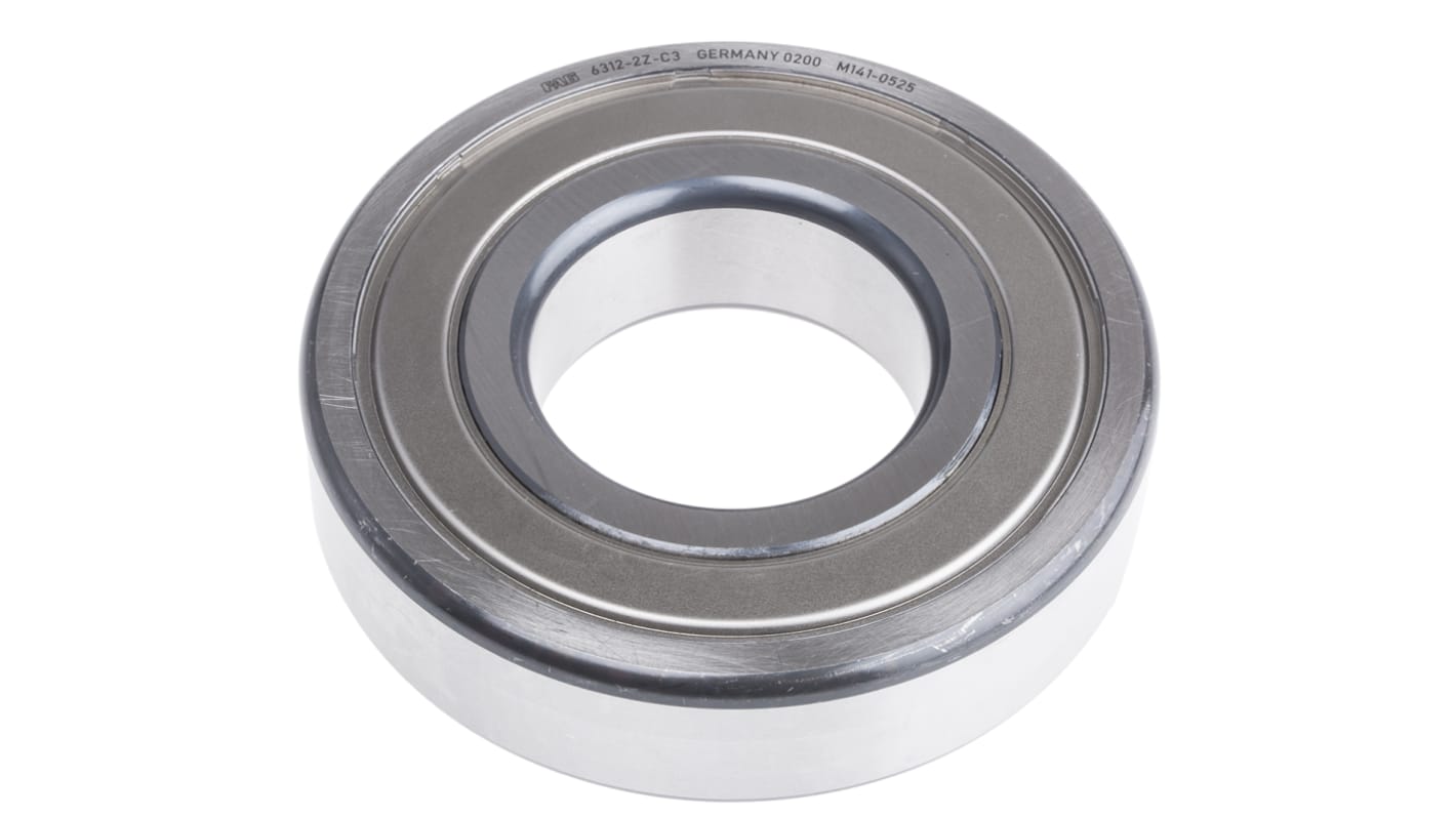 FAG 6312-C-2Z-C3 Single Row Deep Groove Ball Bearing- Both Sides Shielded 60mm I.D, 130mm O.D