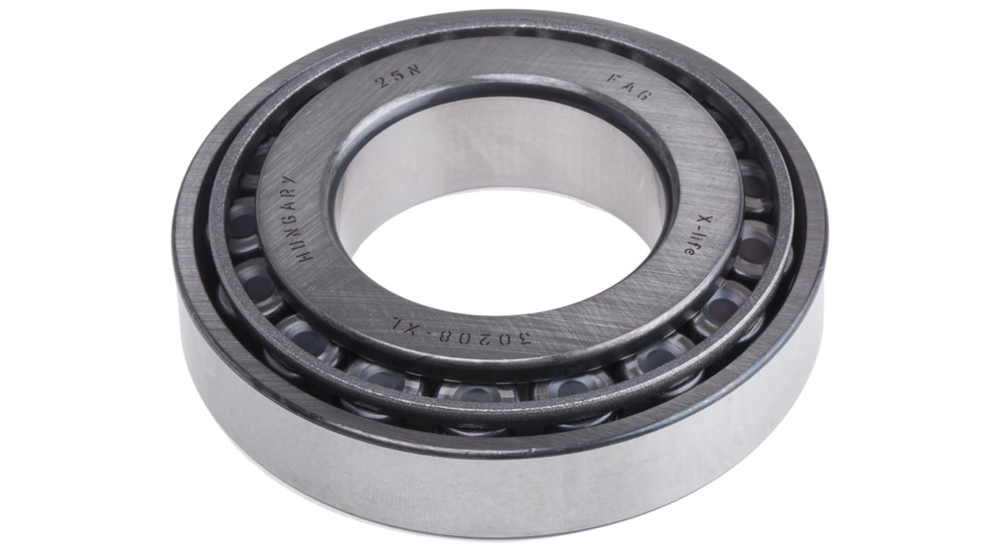 FAG 30208-XL 40mm I.D Taper Roller Bearing, 80mm O.D