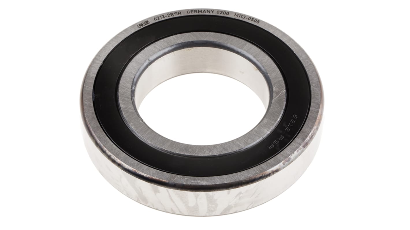 FAG 6212-2RSR Single Row Deep Groove Ball Bearing- Both Sides Sealed 60mm I.D, 110mm O.D