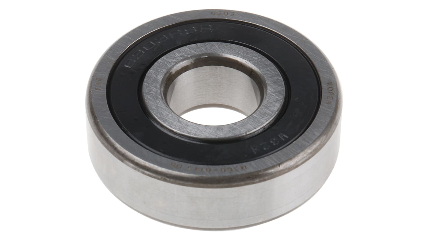 FAG 6303-C-2HRS Single Row Deep Groove Ball Bearing- Both Sides Sealed 17mm I.D, 47mm O.D