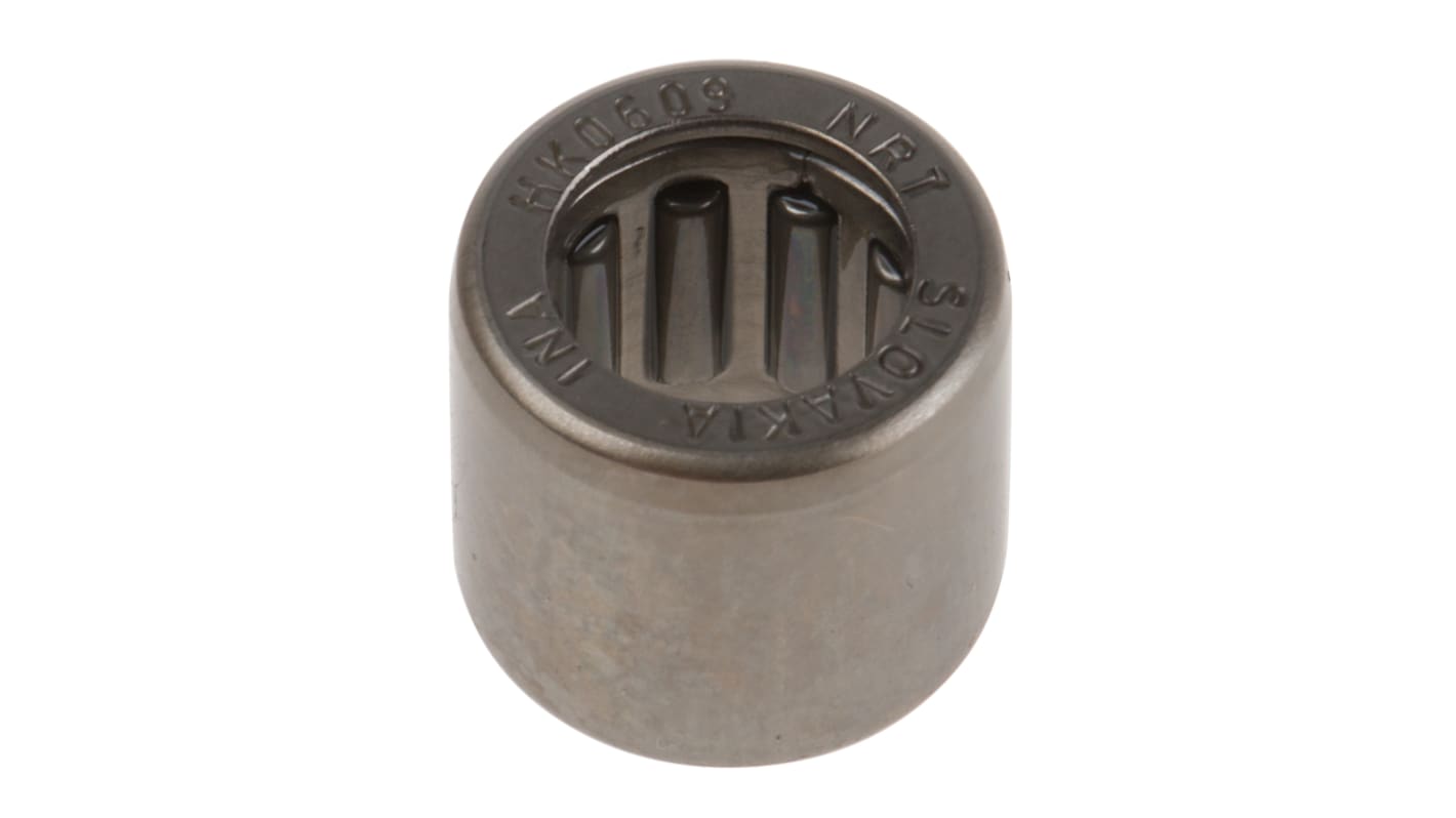 INA HK0609-B 6mm I.D Drawn Cup Needle Roller Bearing, 10mm O.D