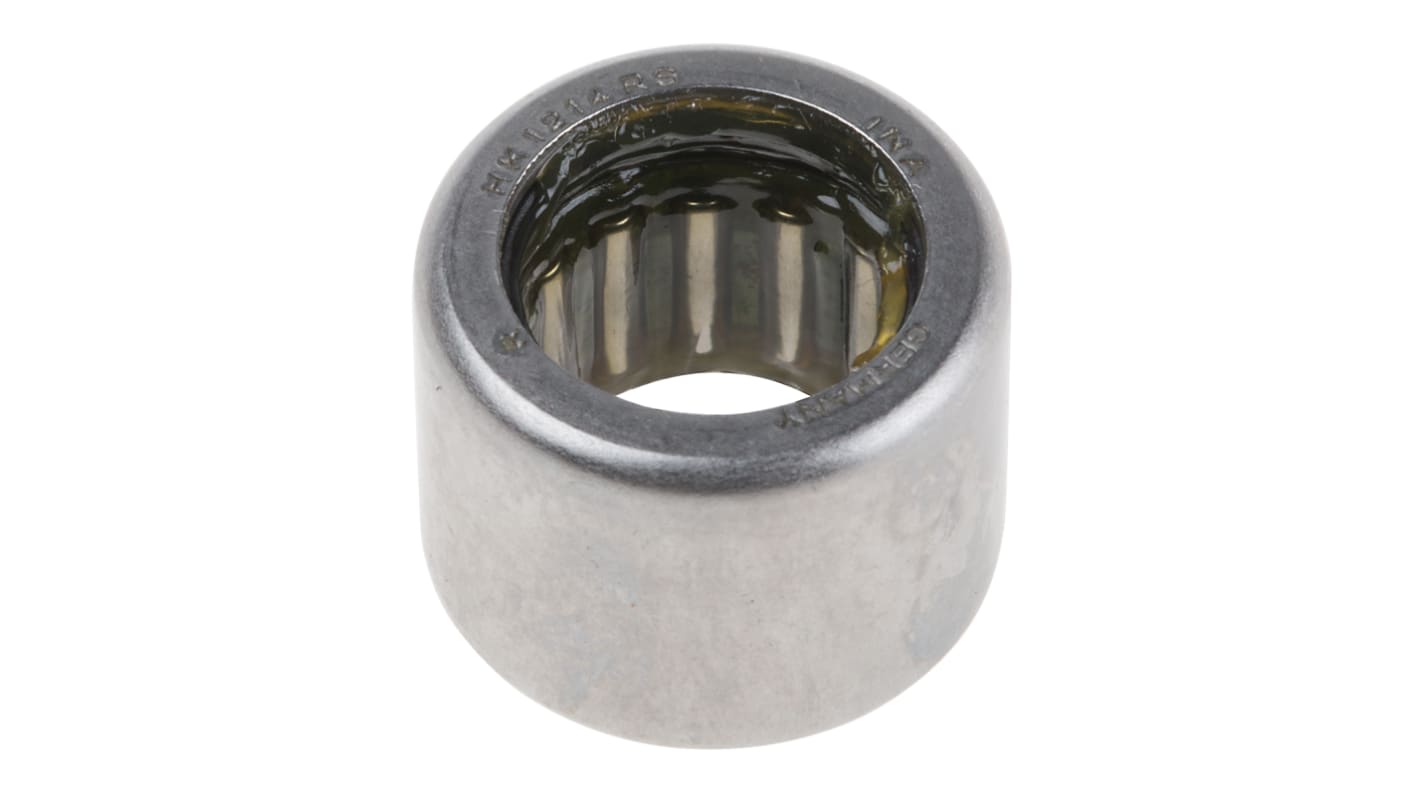 Roulement à rouleaux INA, réf HK1214-RS-L271, diam int 12mm, diam ext 18mm